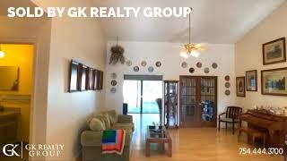 SOLD IN CORAL SPRINGS BY GK REALTY GROUP