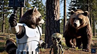 Raccoon Trooper VLOG – Meeting the Alien  #vlog #RaccoonTrooper
