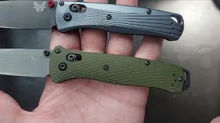 Benchmade 535-4 Bugout and M4 Bailout comparison and overview