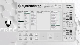 Synthmaster Player FREE version by KV331 Audio (No Talk)  | Preset Playthrough