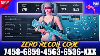 UPDATE 3.4.0  Best Zero Recoil Sensitivity Code + Control settings for Pubg Mobile/BGMI in 2024