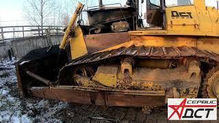 Диагностика  бульдозера ДСТ УРАЛ  Программа , замер давления. Dozer