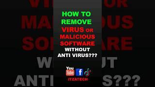 Computer Trick to Remove "Virus" without AntiVirus app #shorts