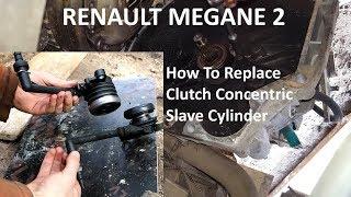 How to replace Renault Megane 2 Clutch Concentric Slave Cylinder