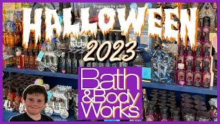 Bath & Body Works Halloween 2023 New Decor Shopping Walkthrough! CODE ORANGE! Shop With Me!