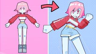 Rig Your Character in 8 minutes!  Blender 3D Character Modeling Tutorial - Part 9 [2024]