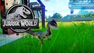 Parks starting to come together! Todays goal is a Spinosaurus| Jurassic World Evolution