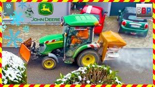 ️John Deere 3720 ️ Winterdienst, Leutenbach, Germany, 16.02.2025. #johndeeretractor