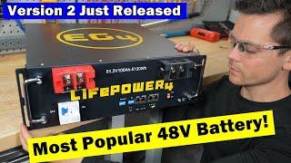 Most Popular 48V Offgrid Solar Battery: New Version Released! And It's Actually Impressive..