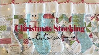 Easy Christmas Stocking Tutorial