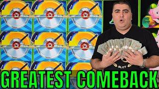 The Greatest COMEBACK Of All Time - Las Vegas EPIC JACKPOTS