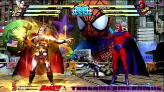 Marvel Vs. Capcom 3 -  Thor's Taunt (Mighty Speech)