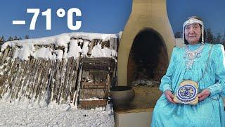 One day of family in the coldest place of Earth -71°C (-95°F) | Yakutia, Siberia