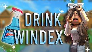 MM2 but if i DIE i drink WINDEX...