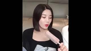 아이스크림 맛있게 먹는 #권은비