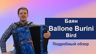 Баян Ballone Burini. Модель - Bird. Подробный обзор. +7(925)327-99-93