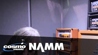 Demo of the Newly Launched Orange Dual Dark Amp Series - Cosmo Music at NAMM 2014