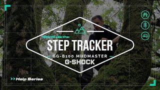 GG-B100 Mudmaster - How to use the Step Tracker