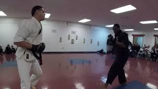 Urban Goju Ryu USA: 2nd Degree Black belt full contact sparring.