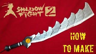 How To Make Composite Sword With Cardboard, Shadow Fight 2 Sword With Cardboard, Retractable Sword