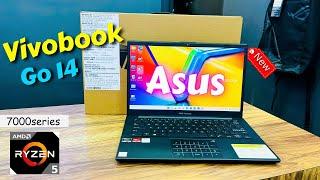 New️️Asus Vivobook Go 14 Ryzen 5 7520U ! DDR5 8 5500 Exclusive Review & Unboxing 2023