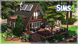 WOODEN A-FRAME  | The Sims 4 Speedbuild | No CC