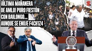 ¡ÚLTIMA #MAÑANERA de #AMLO! Puro FIESTÓN CON BAILONGO… Aunque se enoje f4ch1z4 30/9/2024