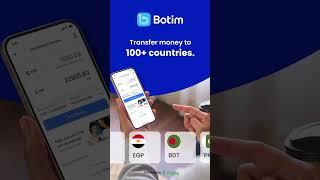 One app, endless destinations. Send money to 100+ countries with Botim. 