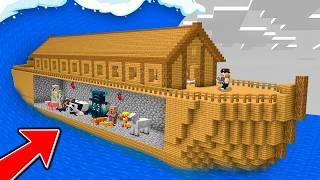 ICH BAUTE eine ARCHE NOAH FÜR JEDES TIER in Minecraft!