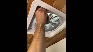 Van Life Video # 4 - How to use the Max Air Vent Fan