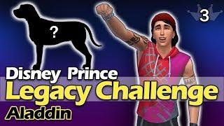 Aladdin Gets a Pet! | Sims 4 Legacy Challenge: Disney Princes - ALADDIN | Part 3