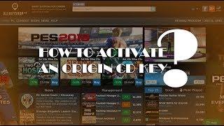 How to activate an Origin CD Key?