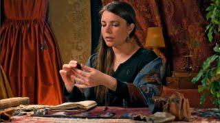 Sorting Fantasy & Medieval Coins | ASMR cozy basics (unintelligible whispers, coins sounds, writing)