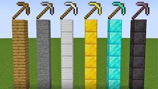 which pickaxe has the most speed ?