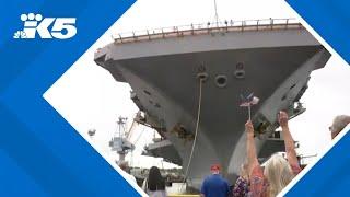 USS Ronald Reagan arrives at Naval Base Kitsap