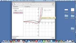 Graph of f f' and f'' and how to make them as pretty as you'd like