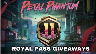 A11 Royal Pass Is Here | 10 Royal Pass Giveaways | PUBGM