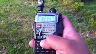 How to Work Amateur Ham Radio Satellite w Baofeng UV5R MFJ on Saudisat SO-50