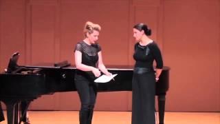 Shepherd School of Music Masterclass with Joyce DiDonato - Allegra DeVita, mezzo-soprano