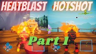 Ben 10 CO-OP [HEATBLAST & HOTSHOT] Plays  Power Trip PART 1 [No Commentary]