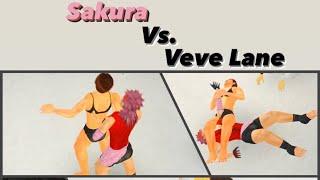 Sakura vs Veve Lane | Wrestling Empire | FFL CHAMPIONS | S1E32