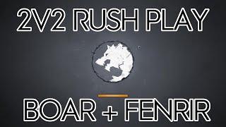 Rush Play Boar and Fenrir Clan 2v2 PvP Northgard