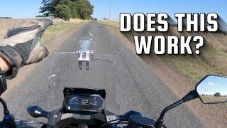 Amazon Motorcycle Screen Deflector Review