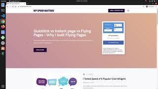 Check whether Flying Pages is working or not