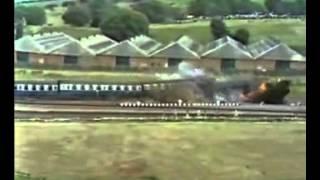 Nuclear Flask Train Crash Test   BBC News 1984