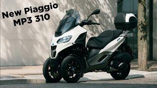 All New 2025 Piaggio MP3 310 officially revealed!