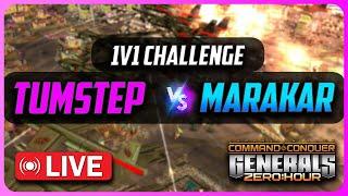 LIVE | Tumstep vs Marakar | WS 2025 Trailer Reveal - C&C Generals Zero Hour