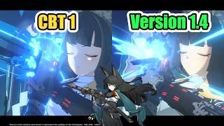 Miyabi CBT1 vs Version 1.4 Gameplay Animations - Zenless Zone Zero