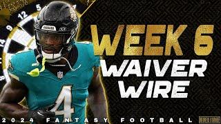 Week 6 Waiver Wire Pickups - 2024 Fantasy Football