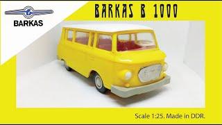 Игрушка ГДР Barkas B 1000 1:25 /  DDR Toy Barkas B 1000  #car #barkas #cars #barkas1000 #piko #anker